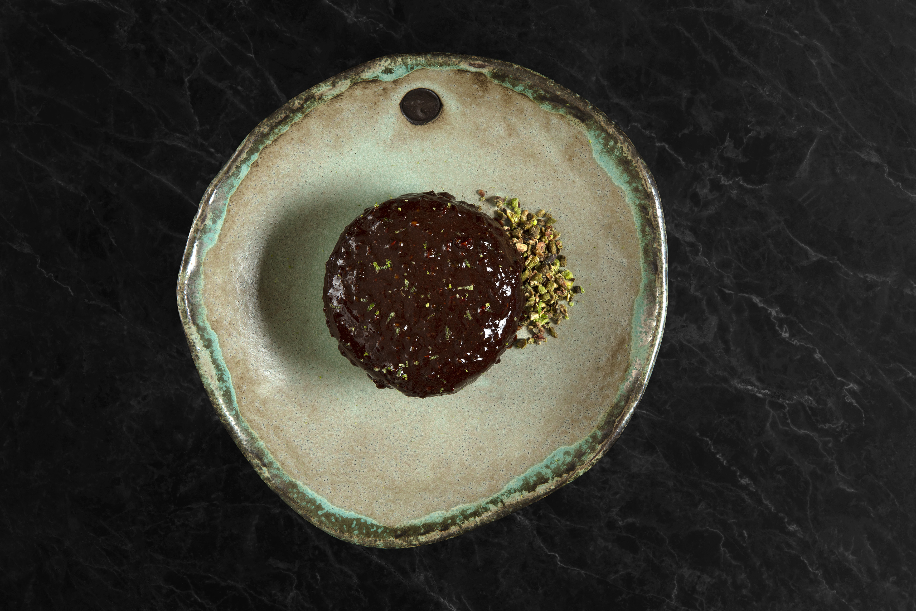 Flambe plate